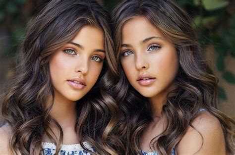 The most beautiful twins in the world: Where are they。